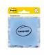 BLISTER 36 HOJAS NOTAS TRANSPARENTES 600-1TRSPB 73X73 MM AZUL PASTEL POST-IT 7100394509