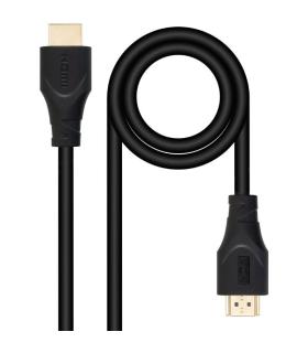 Cable HDMI 1.4 Nanocable 10.15.4705/ HDMI Macho - HDMI Macho/ 5m/ Negro