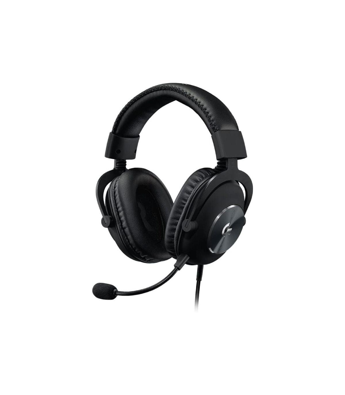 Auriculares Gaming con Micrfono Logitech G Pro X/ Jack 3.5/ USB/ Negros