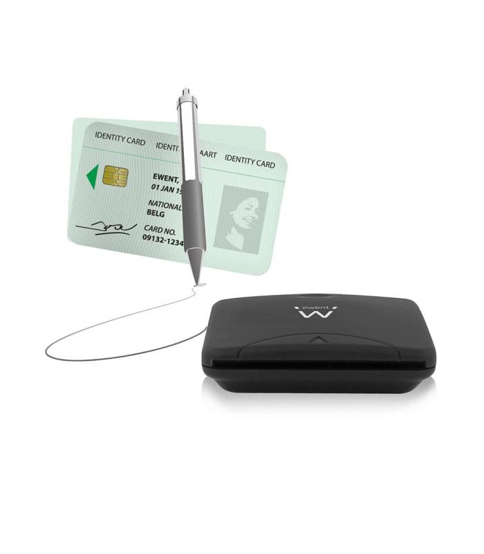 EWENT EW1052 Lector Tarjetas USB2 DNI Sanitaria