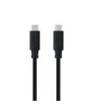 Nanocable Cable USB 3.2 Gen2x2 20Gbps 5A/100W 4K/60Hz USB-C/M-USB-C/M, Negro, 3 M