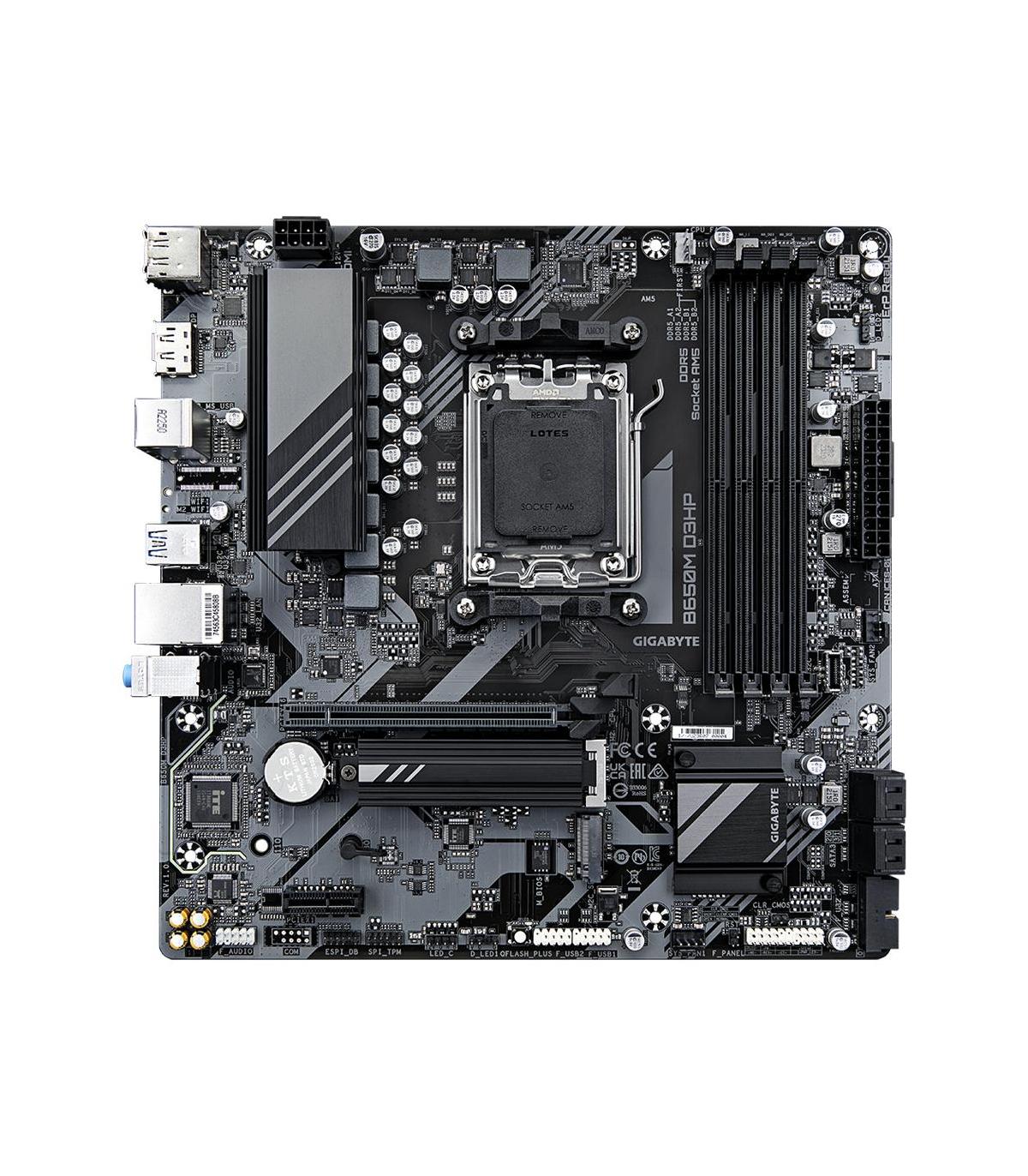 Gigabyte B650M D3HP (rev. 1.0) AMD B650 Zcalo AM5 Micro ATX