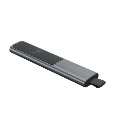 Presentador Inalmbrico Por Bluetooth Logitech Spotlight Presentation Remote  2.4GHz  Gris Pizarra
