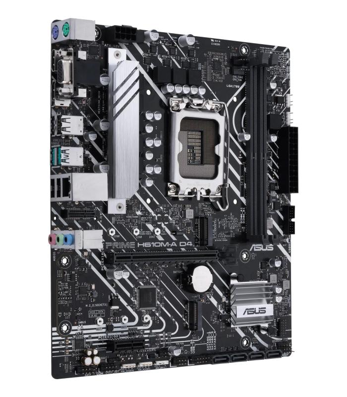Placa Base Asus Prime H610M-A D4-CSM  Socket 1700  DDR4  PCIe 4.0  Micro ATX