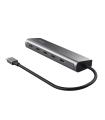 Hub USB Tipo-C Trust Halyx  4xUSB Tipo-C  1xUSB Tipo-C PD