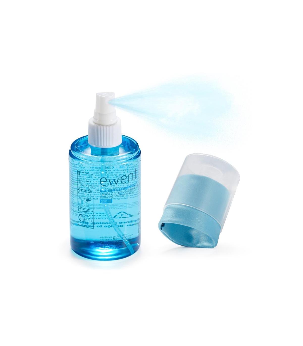 SET DE LIMPIEZA EWENT UNIVERSAL SPRAY 200ML + PAO 20X20CM