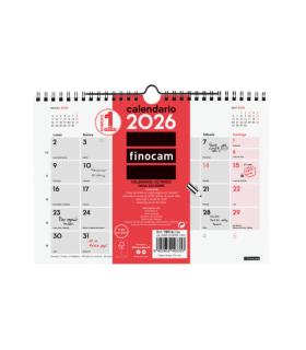 CALENDARIO 2026 NEUTRO PARED ESCRIBIR S 210X150MM FINOCAM 780160026