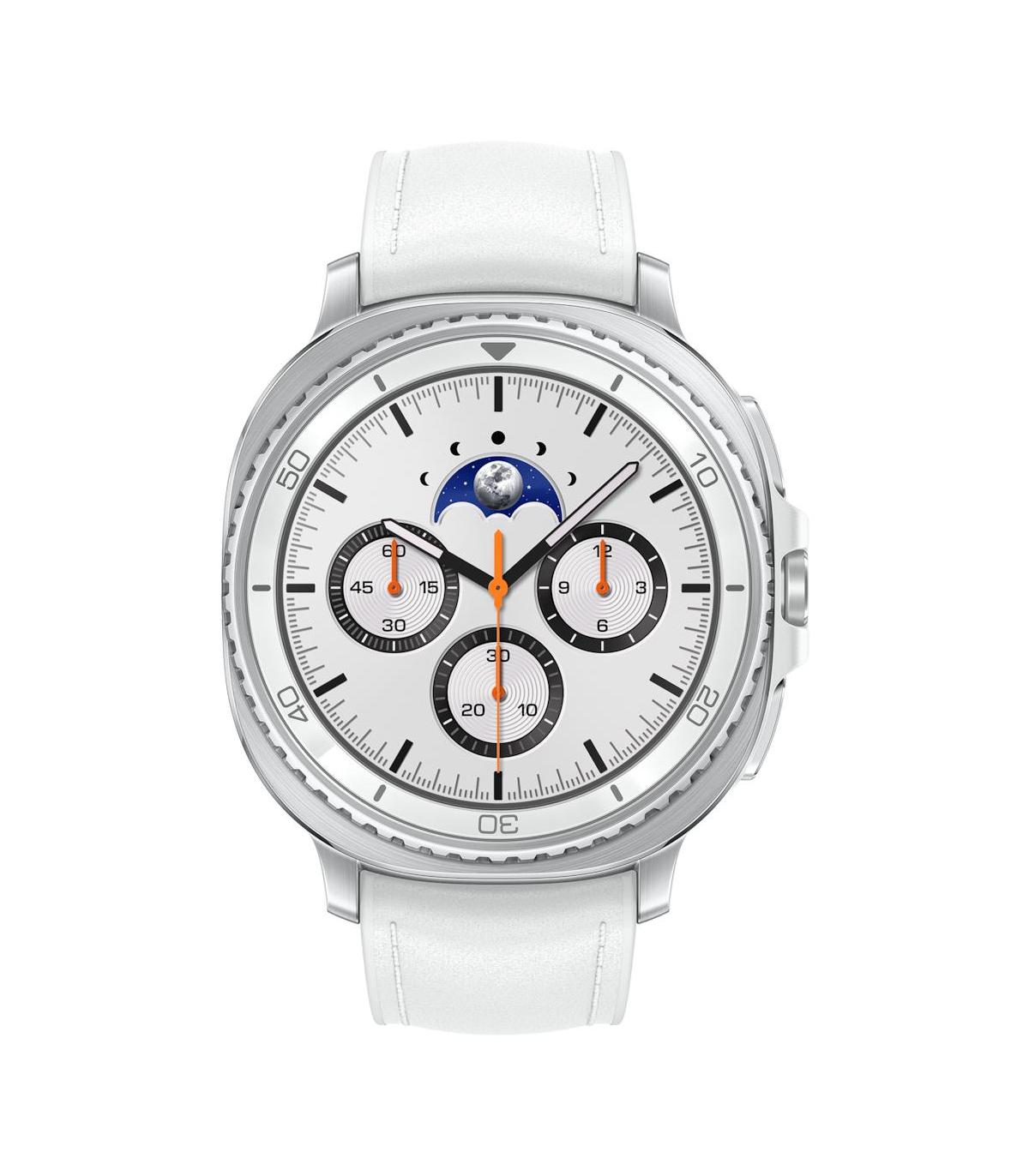 Smartwatch Samsung Galaxy Watch 8 Classic  Notificaciones  Frecuencia Cardaca  GPS  Blanco