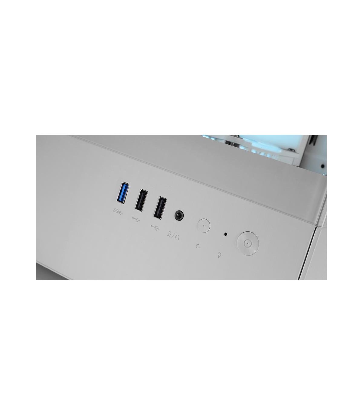 Caja Gaming Semitorre Mars Gaming MC-XO  Blanca