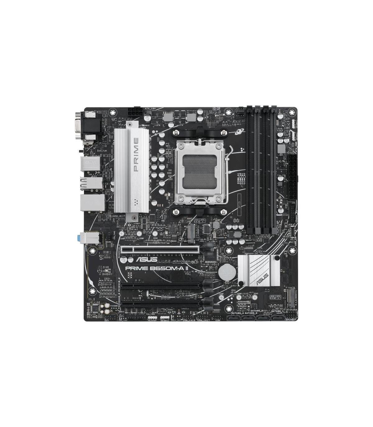 Placa Base Asus Prime B650M-A II-CSM  Socket AM5  DDR5  PCIe 5.0  Micro ATX