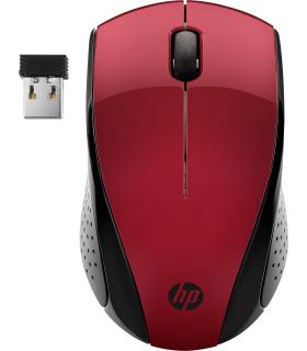 HP Ratn Inalmbrico 220 (Rojo Ocaso)