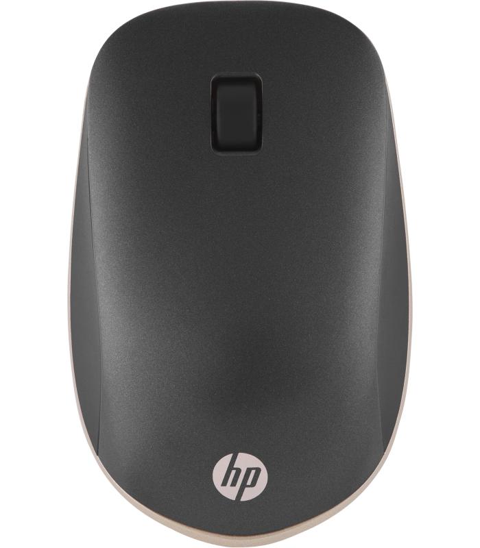 HP Ratn Bluetooth 410 De Perfil Bajo Y Plata