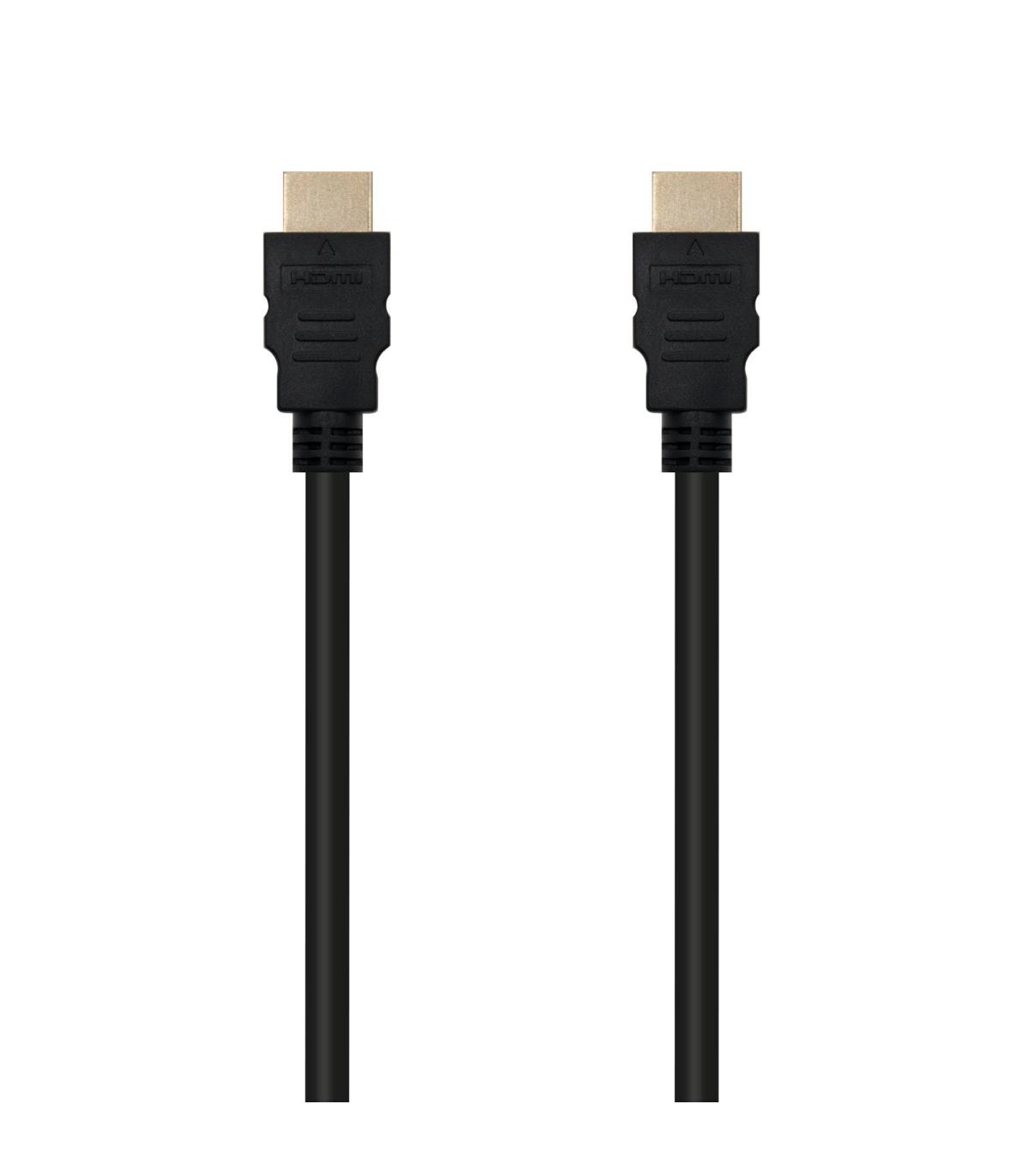 Cable HDMI 1.4 Nanocable 10.15.1702  HDMI Macho - HDMI Macho  1.8m  Negro