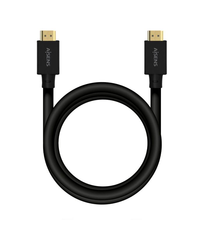 Cable HDMI 2.1 8K Aisens A150-0680  HDMI Macho - HDMI Macho  5m  Certificado  Negro