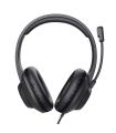 Auriculares Trust Ayda Max  Con Micrfono  Jack 3.5  Negros