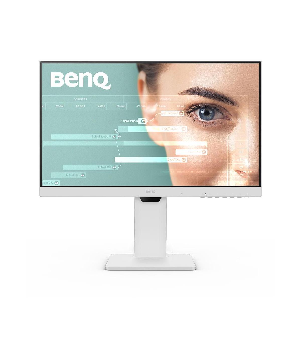 BenQ GW2486TC Pantalla Para PC 60,5 Cm (23.8") 1920 X 1080 Pixeles Full HD Blanco