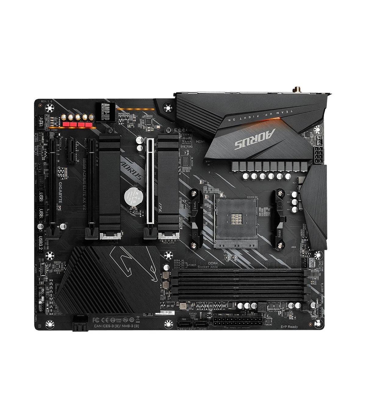 Gigabyte B550 AORUS ELITE AX V2 Placa Base AMD B550 Zcalo AM4 ATX