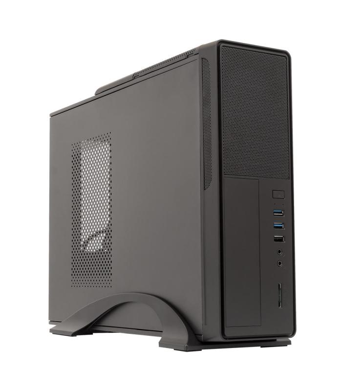 CAJA MICRO-ATX MINI-ITX  SOBREMESA UNYKA 2010 USB3 (SFX300W CERT.) NEGRA 52085