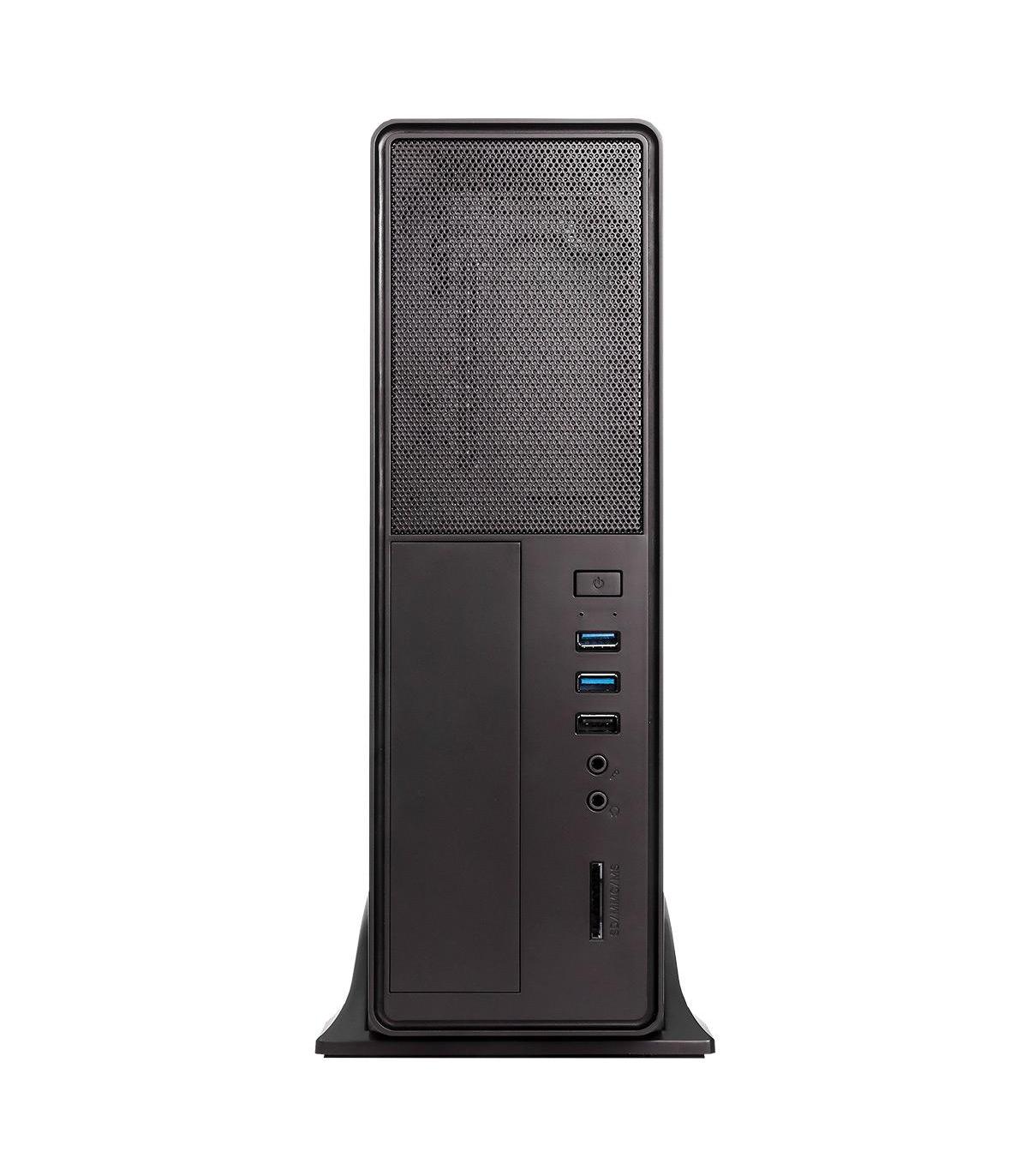 CAJA MICRO-ATX MINI-ITX  SOBREMESA UNYKA 2010 USB3 (SFX300W CERT.) NEGRA 52085