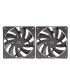 MARS GAMING Ventilador MF-PROX2 Silencioso Black