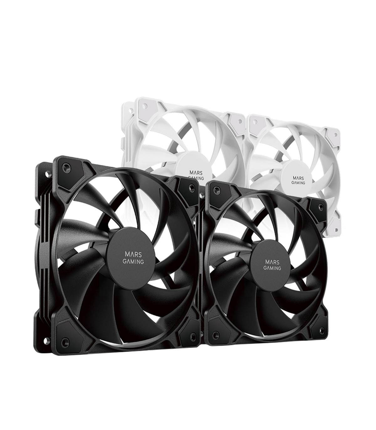 MARS GAMING Ventilador MF-PROX2 Silencioso Black