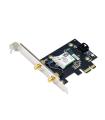 Tarjeta De Red Inalmbrica-PCI Express Asus PCE-BE6500  6500Mbps  2.4 5 6GHz