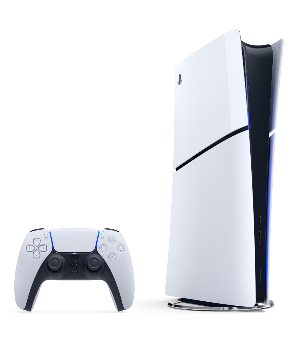 Consola Sony Playstation 5 - PS5 Slim Digital 825GB  Incluye Mando Dual Sense  Chassis E