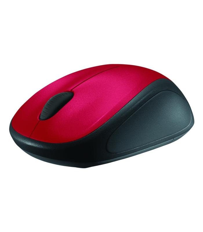 Ratn Inalmbrico Logitech M235  Hasta 1000 DPI  Rojo