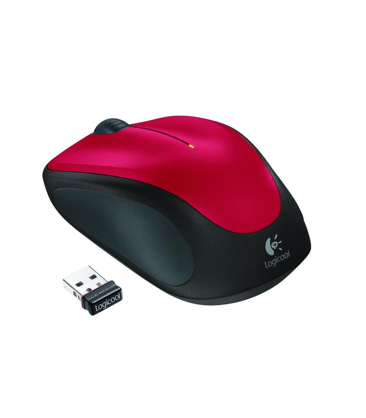 Ratn Inalmbrico Logitech M235  Hasta 1000 DPI  Rojo