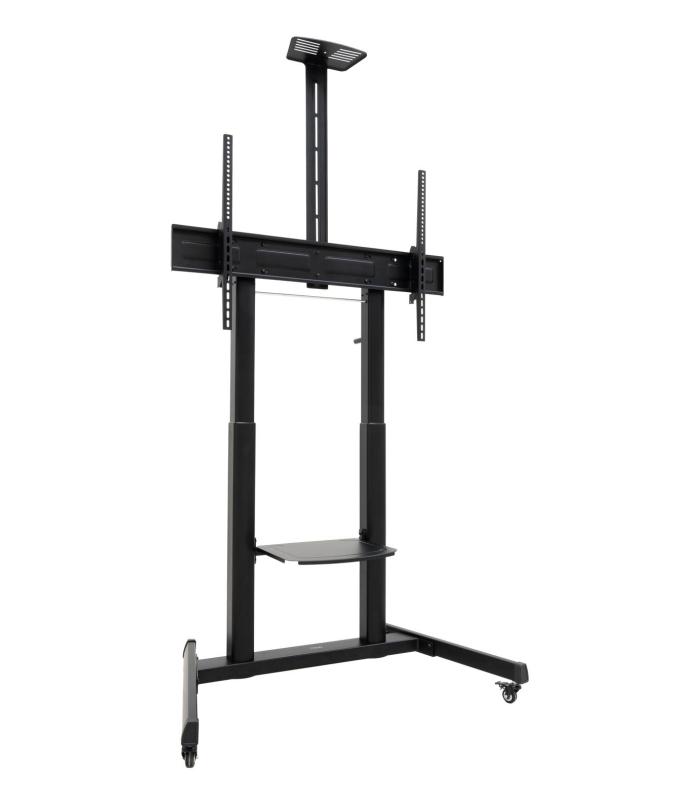 Soporte De Suelo Inclinable Con Ruedas TooQ FS20406HM-B Para TV De 60-100'  Hasta 120kg