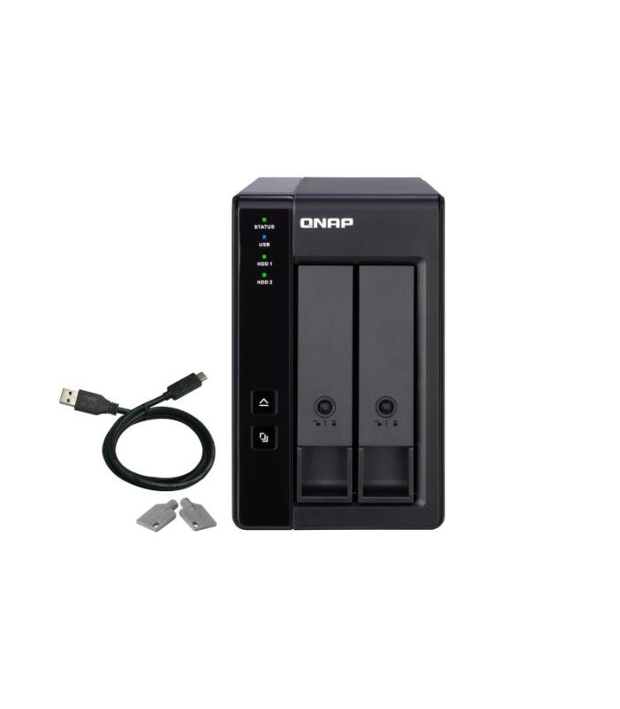 DAS QNAP TR-002  2 Bahas 3.5'- 2.5'  Formato Torre