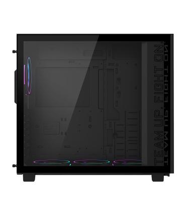CAJA GIGABYTE AORUS C400 GLASS,SEMITORRE,3.5X2+2.5X2,B 120MMX3+R 120MMX1,HDMI,USB3.0X2+3.2 TYPE CX1,ARGB,NEGRA+VENTANA TRANSPARE