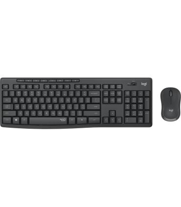 COMBO TECLADO RATON LOGITECH MK295 RF INALAMBRICO NEGRO