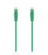 CABLE RED AISENS LATIGUILLO RJ45 LSZH CAT.6A UTP AWG24 30CM VERDE