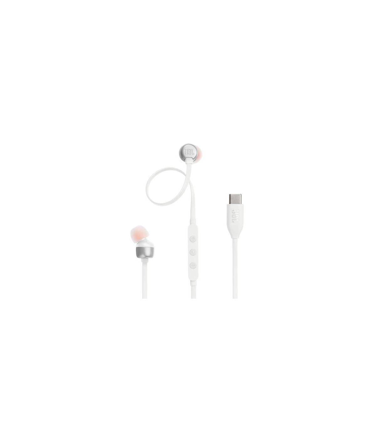 Auriculares Intrauditivos JBL Tune 310C  Con Micrfono  Blancos