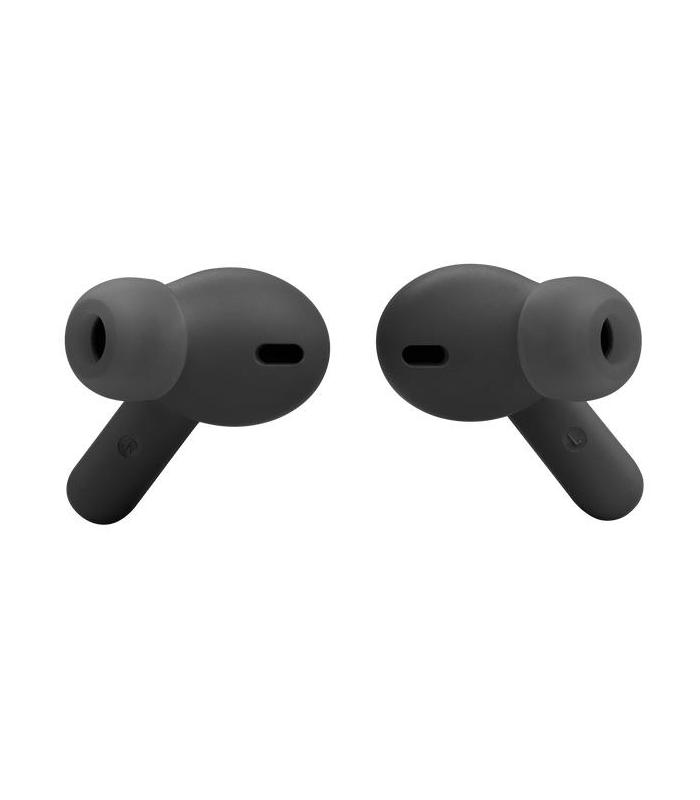 Auriculares Bluetooth JBL Wave Beam Con Estuche De Carga  Autonoma 8h  Negros