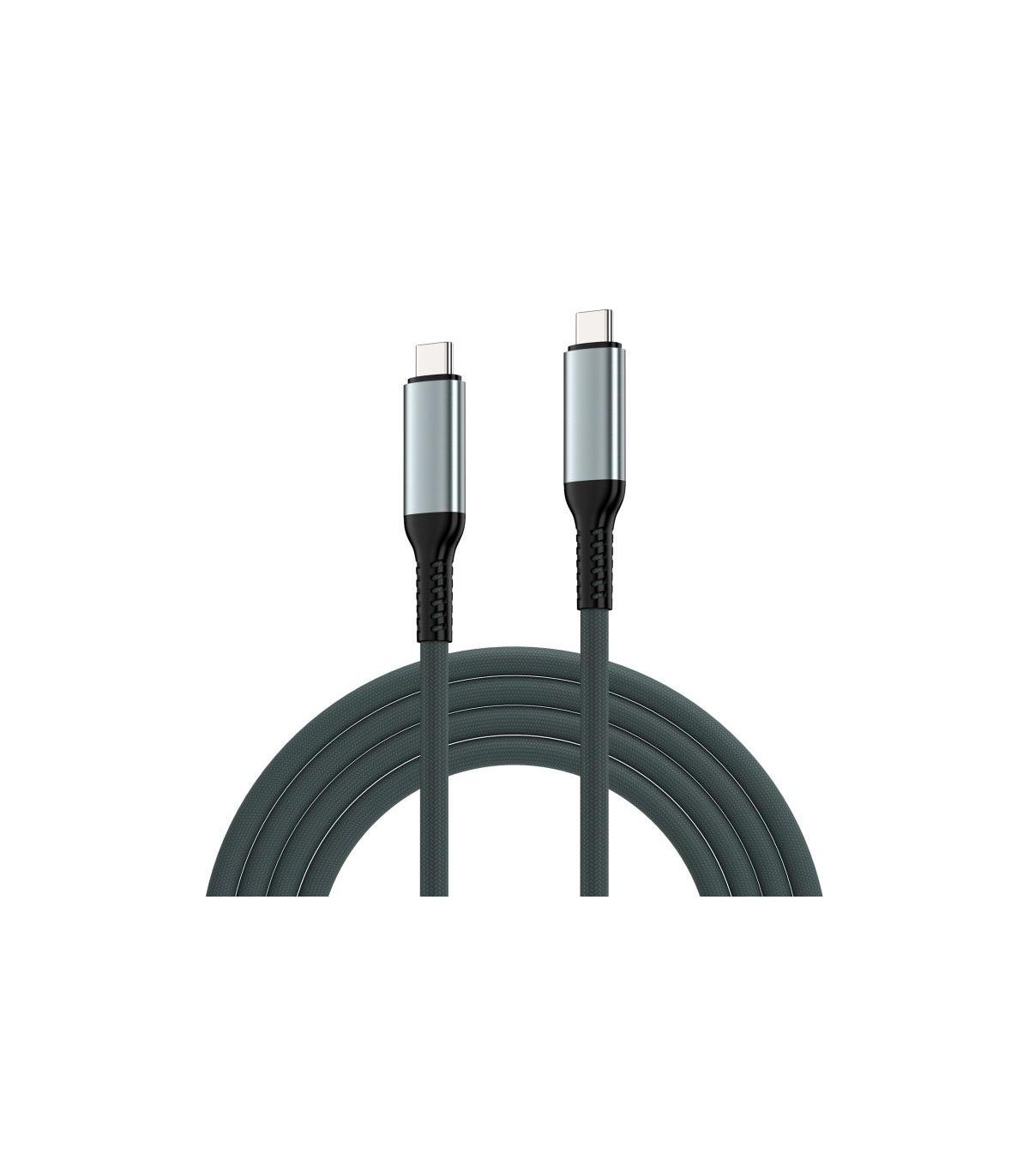 EWENT Cable USB 4 Gen 3 TipoC Macho A Macho 1m