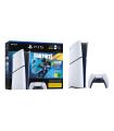 Consola Sony Playstation 5 - PS5 Slim Digital 825GB  Incluye Mando Dual Sense Y Blunde Fortnite Flowering Chaos  Chassis E