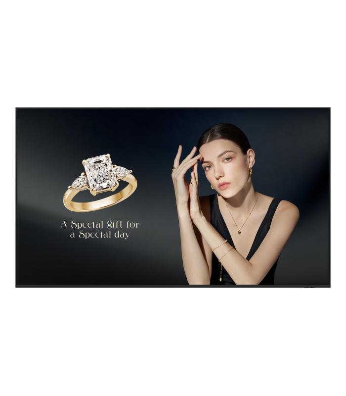 Samsung QH115F-X Pantalla Plana Para Sealizacin Digital 2,92 M (115") LCD Wifi 1000 Cd   M 4K Ultra HD Negro Tizen 24 7