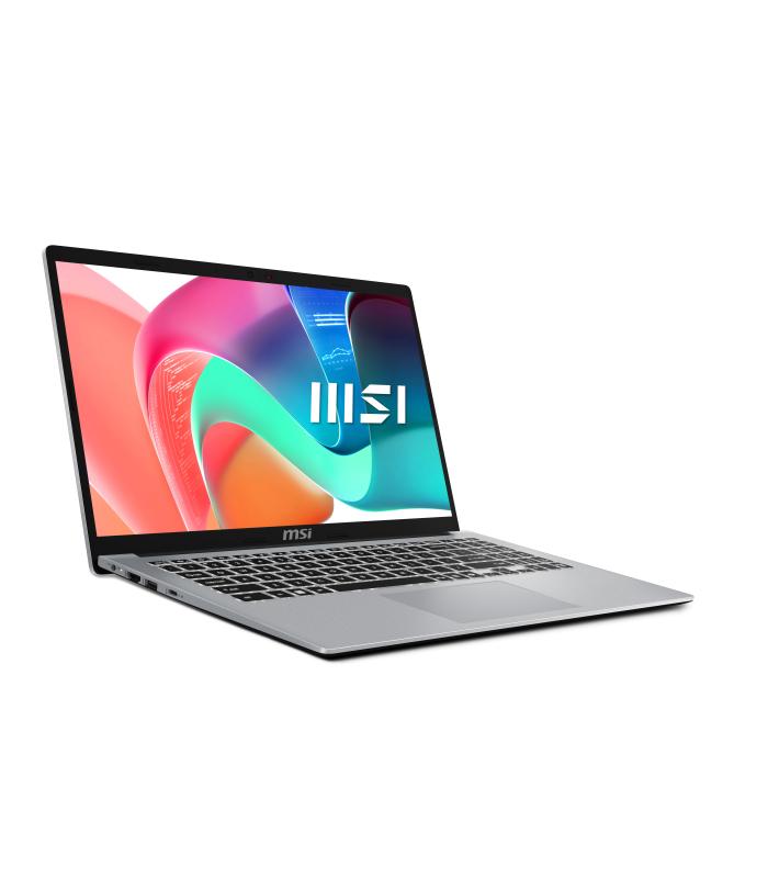 MSI Modern 15 F1MG-256XES Intel Core 5 120U Porttil 39,6 Cm (15.6") Full HD 16 GB DDR4-SDRAM 512 GB SSD Wi-Fi 6E (802.11ax) Fre