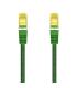 CABLE RED AISENS LATIGUILLO RJ45 LSZH CAT.7 SFTP PIMF 1.0M VERDE