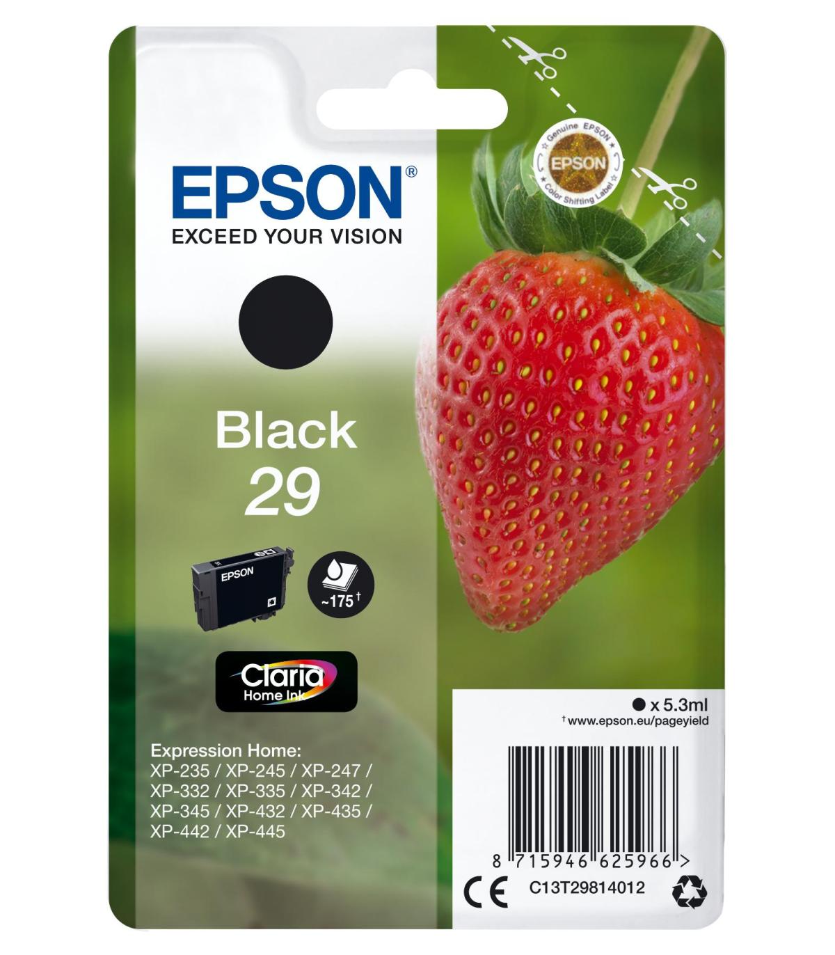 Epson Cartucho T2981 Negro