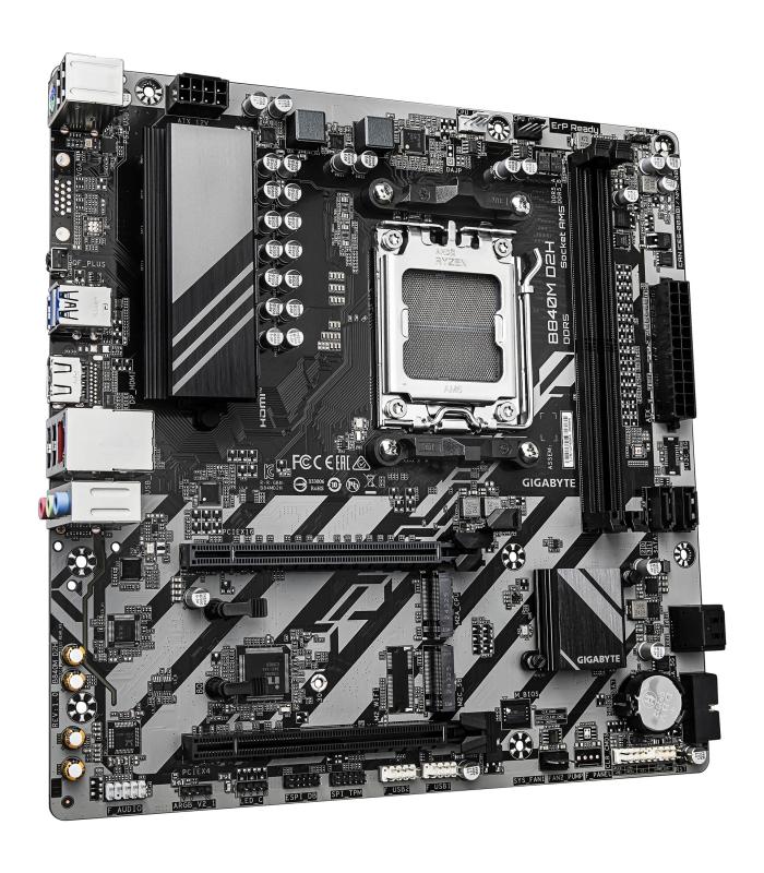 Placa Base Gigabyte B840M D2H Socket AM5  DDR5  PCIe 4.0  Micro ATX