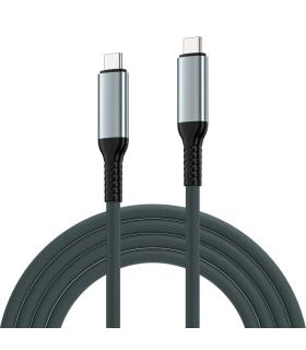 EWENT Cable USB 4 Gen 3 TipoC Macho A Macho 2m