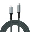 EWENT Cable USB 4 Gen 3 TipoC Macho A Macho 2m