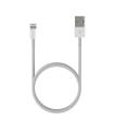 CABLE LIGHTNING A USB 2.0 LIGHTNING-M-USB A-M BLANCO 0.5M AISENS A102-0542