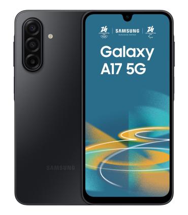 Smartphone Samsung Galaxy A17 4GB  128GB  6.7'  5G  Negro