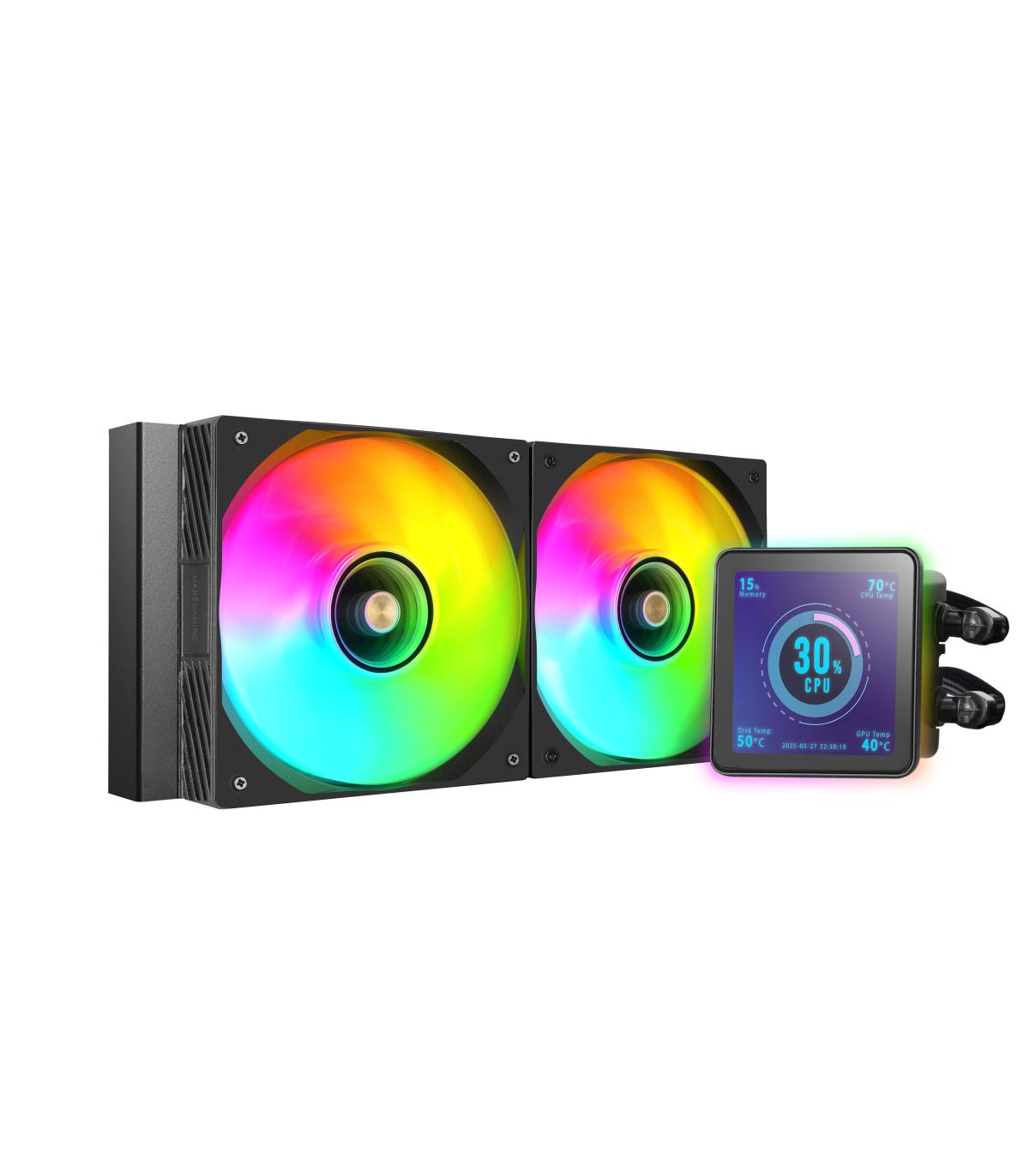 MARS GAMING Refrigeracin Liquid VISIONPRO240 ARGB