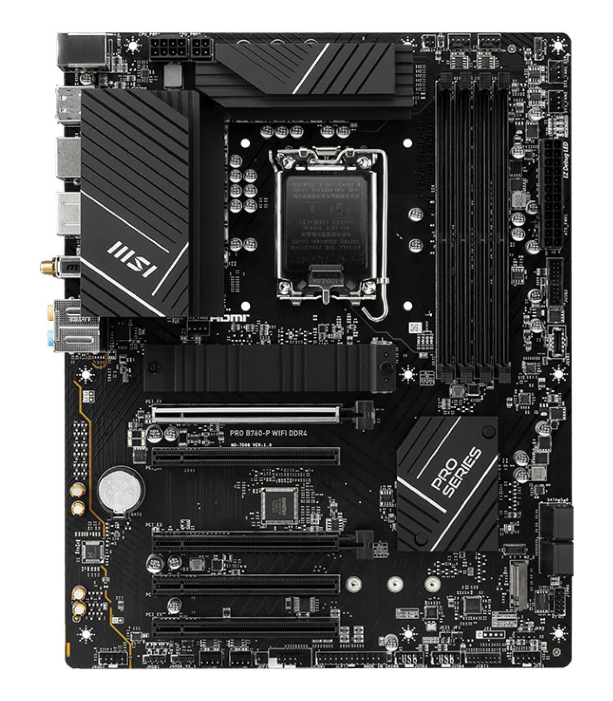 MSI Placa Base PRO B760-P WIFI DDR4 ATX LGA1700