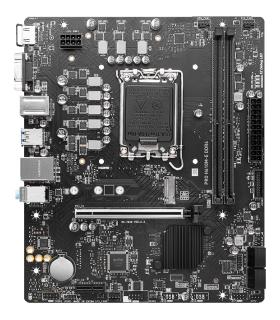 MSI Placa Base PRO H610M-E DDR4 MATX 1700